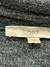 Ann Taylor LOFT Gray Long Sleeve Top Size M - photo 7