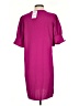 Unbranded 100% Polyester Solid Purple Casual Dress Size S - photo 2