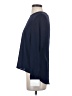 Blaque Label Solid Blue Long Sleeve Blouse Size S - photo 5