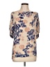 Rutzou Tan Short Sleeve Blouse Size 10 - photo 1
