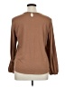 Maurices Brown Long Sleeve Blouse Size XL - photo 2