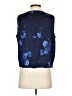 Vince. 100% Polyester Blue Sleeveless Blouse Size S - photo 2