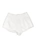 Zara Solid White Shorts Size L - photo 1