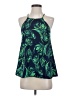 Alya 100% Polyester Green Sleeveless Blouse Size S - photo 1