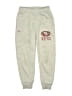 NFL 100% Polyester Gray Sweatpants Size 7 - photo 1