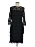 Alex Evenings 100% Polyester Black Cocktail Dress Size 6 - photo 1