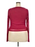 Bar III Burgundy Long Sleeve Top Size 2X - photo 2
