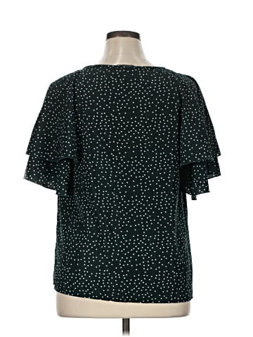 BLOOMCHIC Short Sleeve Blouse (view 2)