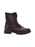 Assorted Brands 100% Leather Burgundy Ankle Boots Size EU 41 - photo 1