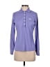 Zero Restriction Purple Long Sleeve Polo Size S - photo 1