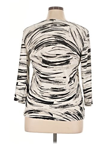 JM Collection 3/4 Sleeve T-Shirt (view 2)