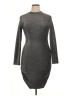 Lush Metallic Gray Cocktail Dress Size XL - photo 1