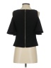 Eliza J Black Short Sleeve Top Size 4 - photo 2