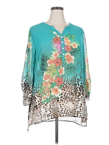 Soft Surroundings 3/4 Sleeve Blouse (view 1)