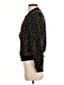 Audrey 3+1 Tweed Black Pullover Sweater Size S - photo 5