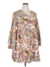 Unbranded 100% Polyester Paisley Tan Casual Dress Size XXL - photo 1