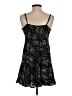Garage 100% Rayon Stars Black Cocktail Dress Size S - photo 2