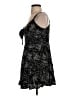 Garage 100% Rayon Stars Black Cocktail Dress Size S - photo 5