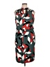 Nine West Graphic Green Cocktail Dress Size 14 - photo 1