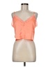 colsie Orange Sleeveless Blouse Size M - photo 1