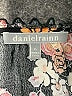 Daniel Rainn 100% Rayon Floral Black Short Sleeve Blouse Size XL - photo 7