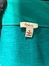 Reba 100% Polyester Teal Short Sleeve Blouse Size S - photo 7