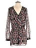 BCBGeneration 100% Polyester Paisley Black Romper Size S - photo 1