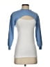 Shein 100% Polyester Blue 3/4 Sleeve T-Shirt Size 9 - photo 1
