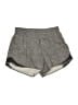 Lululemon Athletica Chevron-herringbone Gray Athletic Shorts Size 4 - photo 1