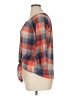 French Laundry 100% Polyester Plaid Orange 3/4 Sleeve Blouse Size XL - photo 5