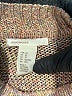H&M 100% Polyester Tweed Tan Pullover Sweater Size XS - photo 7