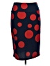 Lularoe Polka Dots Blue Casual Skirt Size L - photo 2
