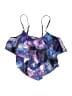 Unbranded Print Purple Swimsuit Top Size XL - photo 1