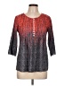 Unbranded Gray 3/4 Sleeve Blouse Size L - photo 1