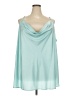 Torrid Teal Sleeveless Blouse Size 5X Plus (6) - photo 1