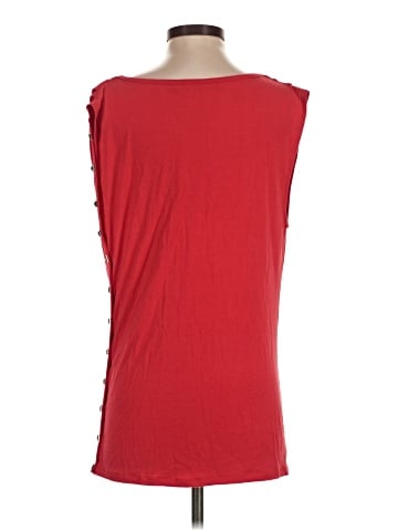 Red Sleeveless Top (view 2)