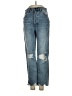 Pistola 100% Cotton Hearts Blue Jeans Size 27 waist - photo 1