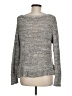 Eileen Fisher Metallic Silver Pullover Sweater Size M - photo 2
