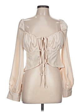 Peach Love Long Sleeve Blouse