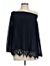 Classiques Entier Blue 3/4 Sleeve Blouse Size M - photo 1