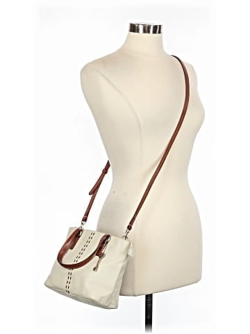 Fossil Leather Satchel (view 2)