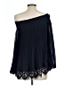 Classiques Entier Blue 3/4 Sleeve Blouse Size M - photo 2