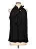 Old Navy 100% Polyester Black Sleeveless Blouse Size L - photo 1