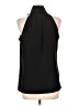 Old Navy 100% Polyester Black Sleeveless Blouse Size L - photo 2