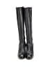 Tory Burch 100% Leather Black Boots Size 7 1/2 - photo 2