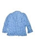 Talbots 100% Linen Blue Long Sleeve Polo Size 12 - photo 2