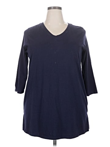 Woman Within 3/4 Sleeve T-Shirt (view 1)