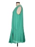 BCBGMAXAZRIA 100% Polyester Solid Green Cocktail Dress Size L - photo 5