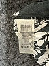 Vince Camuto 100% Polyester Floral Black Short Sleeve Blouse Size L - photo 8