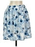 Want and Need Paisley Blue Casual Skirt Size S - photo 1